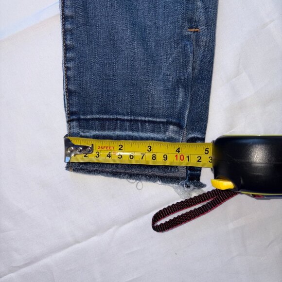 Judy Blue High Waist Skinny Jeans with Side Slit Released Hem (JB-82422) Sz 9/29 - Picture 10 of 15